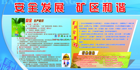 煤矿安全板报